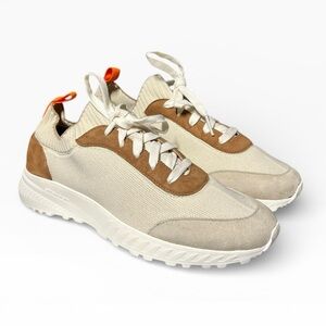 🌻NEW NWOT Sam Edelman X Stokton Italian Leather Faux Fur Lined Sneakers Size 9